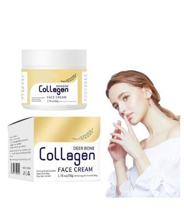 AIFEG Qanzire Deer Bone Collagen Cream Qanzire Deer Bone Collagen Face Cream Qanzre Wrinkle Removal Face Cream Qanzire Deer Bone Collagen Moisturizing Firming Face Cream (1)