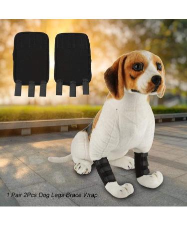Nikou 1 Pair Dog Front Leg Braces Dog Wound Bandage Knee Protection Bandage for Pet Surgical Wounds - Buy Online on GoSupps.com