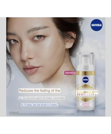 NIVEA Luminus 630 Anti-Spot Day Moisturizer SPF 50 - Lighten Dark Spots & Prevent Reappearance 40ml | Fast Worldwide Shipping - Buy Online on GoSupps.com