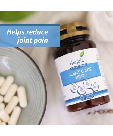 High Strength Glucosamine & Chondroitin Joint Relief Supplement | Anti-Inflammatory Formula with Vitamin C & Calcium | 30 Capsules | Made in UK - Buy Online on GoSupps.com