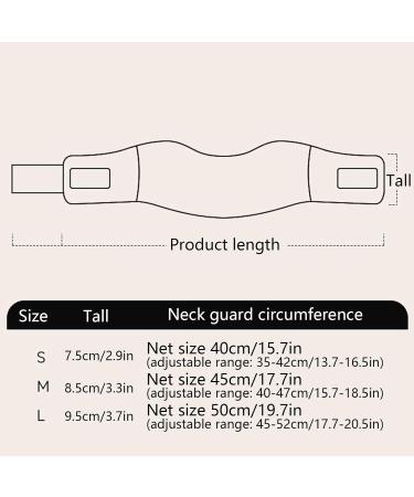 Neck Brace - Adjustable Soft Brace Wraps for Neck - Neck Support Brace for Sleeping Foam Cervical Collar Soft Foam Wraps for Women & Men Gray M - Buy Online on GoSupps.com