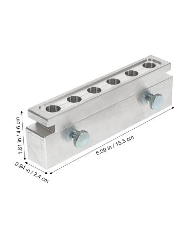 Buy MAGICLULU 6 Hole Lipstick Mold & DIY Kit - Silicone Lip Balm Maker Perfect for Lipstick & Lip Gloss Creation - Buy Online on GoSupps.com