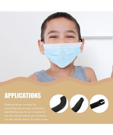 GLEAVI Infant Silicone Ear Corrector - 6 Pairs, Protruding Ear Supports - Black - Buy Online on GoSupps.com