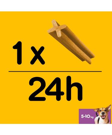 Pedigree DentaStix Daily Dental Chews Small Dog 5-10kg 105 Sticks - Buy Online on GoSupps.com