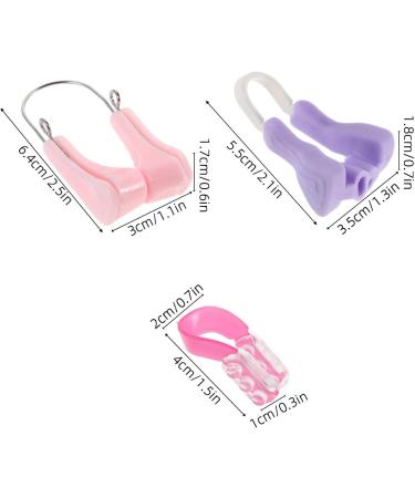 VICASKY 5 pi ces Pince Nez Invisible Silicone Correcteur Nez Respiratoire pour Femme et Homme Discret pour Remodelage et Affinement Du Contour Usage Jour et Nuit - Buy Online on GoSupps.com