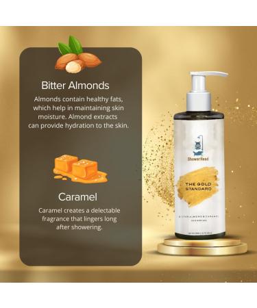 Buy Bitter Almond & Caramel Shower Gel | Hydrating Formula with Niacinamide Hyaluronic Acid Ceramides & Glycerin | International Shipping Available - Buy Online on GoSupps.com