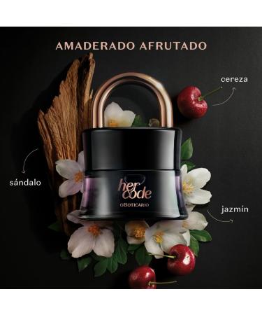 O Botic rio Her Code Eau de Parfum Long-Lasting Fruity Floriental Fragrance Perfume for Women 1.7 Ounce - Buy Online on GoSupps.com