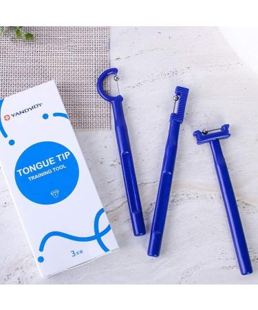 HDGRNCC Oral Sensory Therapy Tool - 3-Part Tongue-Tip Exercise Set for Mouth Muscle Strengthening - Buy Online on GoSupps.com