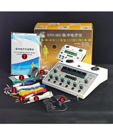 Pholk Electrical Pulse Acupuncture Device | 6-Channel Electrotherapy & Massage Instrument for Physiotherapy | International Shipping Available - Buy Online on GoSupps.com