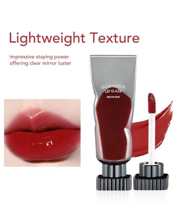 Yinhing Clear Mirror Lip Gloss - Long Lasting Black Lip Glaze for Independent Women | 5g Elegant Style - Buy Online on GoSupps.com