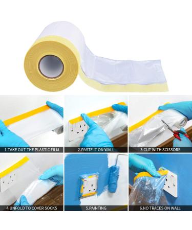 MyLifeUNIT Tape and Drape - Automotive Painting Covering Masking Paper (66-Feet, 3 Sizes) - Buy Online on GoSupps.com