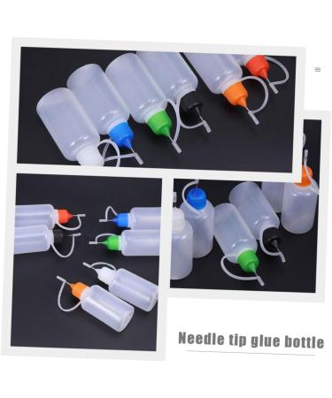 LALAFINA 30ml Precision Tip Applicator Bottles Squeezable Bottles for Glue and Pigments Storage Containers Paint Nozzles Easy Color Distinction and Leakproof - Buy Online on GoSupps.com