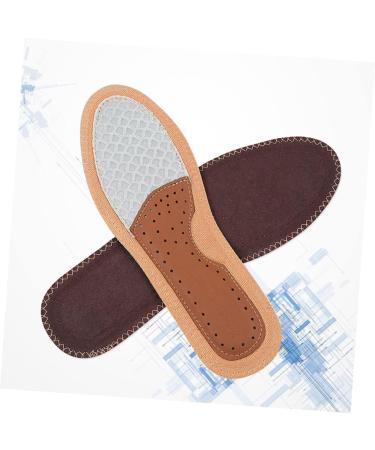 FRCOLOR 1 Pair Cowhide Foot Care Insoles for Sports Shoes - Plantar Support Size 6 - International Shipping Available - Buy Online on GoSupps.com