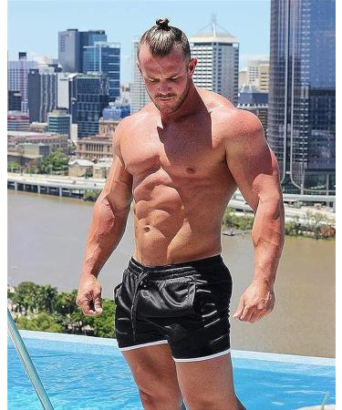 FLYFIREFLY Men's 4 Workout Running Shorts - Quick Dry Lightweight Gym Yoga Shorts - Buy Online on GoSupps.com