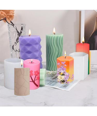 Hiqe-Fl Candle Casting Mold Kit - 6 Silicone Bubble Candle Molds for DIY Candle & Soap Making - Perfect for Handmade Crafts & Home Decor - Buy Online on GoSupps.com