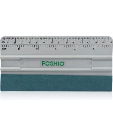 FOSHIO Car Vinyl Wrapping 6-inch Felt Squeegee with Length Measurement (Inch and CM) 3 Pack - Buy Online on GoSupps.com