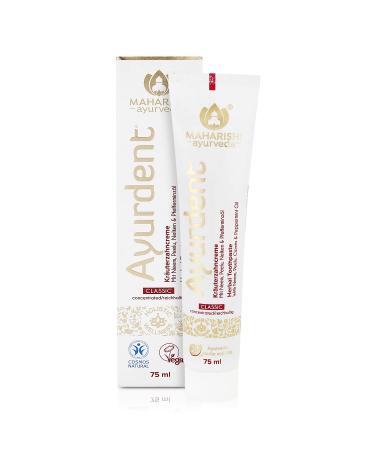 Maharishi Ayurveda Maharishi Ayurveda Ayurdent Classic Toothpaste 2-Pack (2 x 75ml) - BDIH Controlled Natural Cosmetics