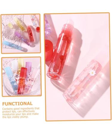 6 pi ces Set Huile L vres Hydratante Naturelle Brillante L vres Nourrissante Anti-s cheresse pour Femmes Filles - Buy Online on GoSupps.com
