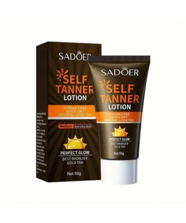 FMHOME Self Tanner Lotion 30g Sunless Tanning Lotion Bronze Tanning Cream Suitable For Body And Face