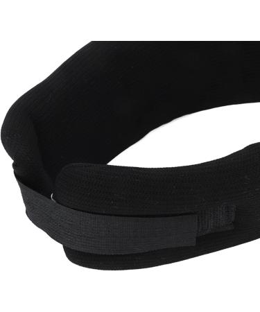 Adjustable RWUDV Neck Support | Soft Foam Neckrest for Pain Relief | Universal Fragrance | Black L 57-58cm | Ideal for Home Use - Buy Online on GoSupps.com