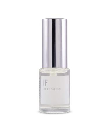 | IF Travel Eau de Parfum | IF Perfume Modern White Floral & Citrus | Award Winning Fragrance | Premium Ingredients | Long Lasting Scent | 0.4 oz | 15 ml | Convenient Travel Size Glass Bottle 0.5 Fl Oz (Pack of 1)
