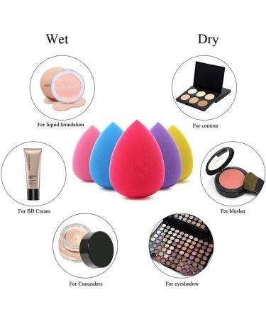 Mr. Gadget's Solutions Oval Shape Or Tear Drop Make Up Beauty Blender Sponge Foundation Applicator Flawless Buffer - Buy Online on GoSupps.com