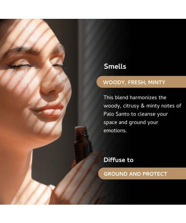 Palo Santo Essential Oil Diffuser Blend by Aromafume | 30ml/1 fl oz | Made with Peruvian Palo Santo Extract | Non-Toxic Alternative Sustainable Substitute for Palo Santo Sticks or Incense - Buy Online on GoSupps.com