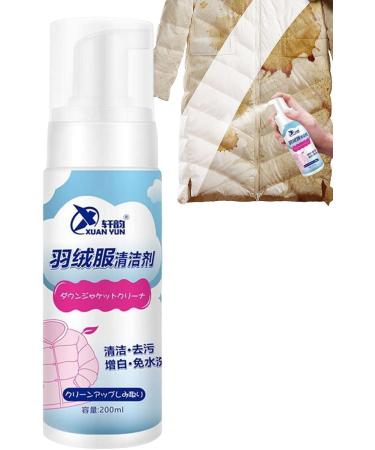 Dry Cleaning Spray Dry Fast Water Natural Down Jacket Cleaner Spray 7.04 oz High-Performance Stain Remover for Down Jackets Laundry Supplies - Buy Online on GoSupps.com