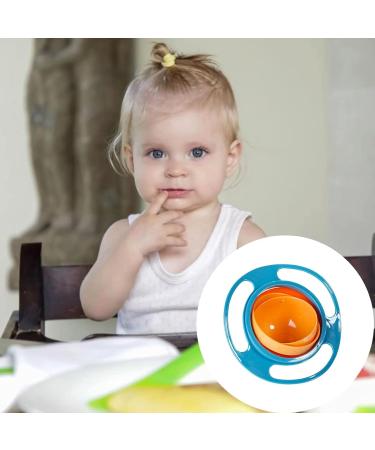 Gyro Bowl for Babies - Universal 360 Rotatable Magic Baby Bowl with Lid | Ship Internationally - Buy Online on GoSupps.com