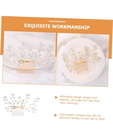 FRCOLOR Sweet Rhinestone Hair Accessories Prom Hair Accessories Bridal Hair Accessories Hair Jewels for Women Hair Toppers for Women Tiaras for Women Hair Piece Metal Bride Rhinestones - Buy Online on GoSupps.com