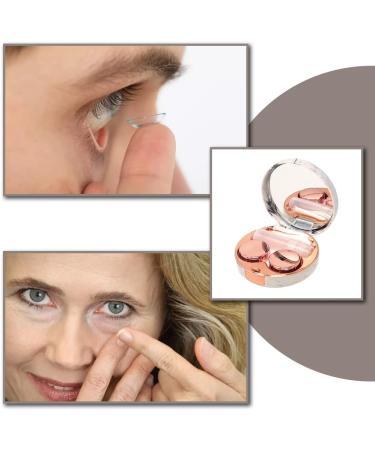 Jialwsjwan Invisible Mirror Contact Lens Container | Soak & Store Safely | International Shipping - Buy Online on GoSupps.com