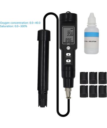 Hzyyier High Accuracy Dissolved Oxygen Measuring Device for Aquariums - Digital Display Low Battery Warning Do-Measuring Tool - Buy Online on GoSupps.com