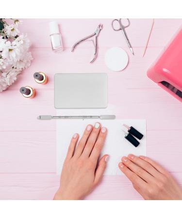 Ciieeo Bague Palette de Maquillage en Acier Inoxydable 1.0 Mm paisseur Grosse Palette Carr e pour Fond de Teint et Nail Art Anneau Porte-vernis Ongles pour Maquilleuses - Buy Online on GoSupps.com