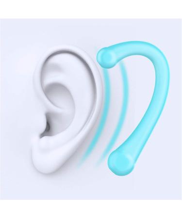 goforwealth Pairs Silicone Ear Hooks Earring Covers Reusable Silicone Ear Protectors Ear Holder Hook Ear Strap Accessories Can Relieve Earache Pleasure Black - Buy Online on GoSupps.com