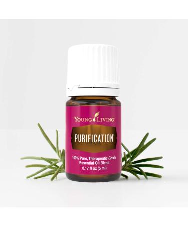 Young Living Purification Essential Oil Blend - 5 ml - 6 Unique Oils Formula - Buy Online on GoSupps.com