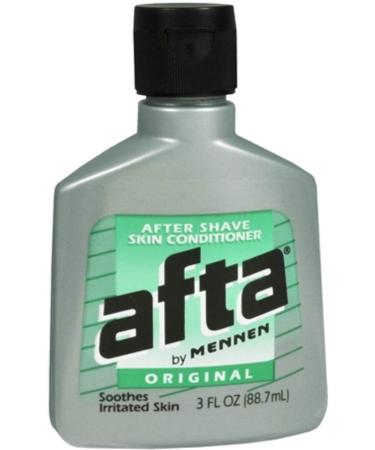 Afta After Shave Skin Conditioner Original 3 oz ( Pack of 4)