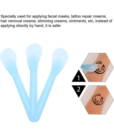 Spatule de Cr me de R paration de Tatouage Spatules de Cr me d' pilation Spatule Bleue de Masque Facial pour le Salon de beaut pour la Maison - Buy Online on GoSupps.com