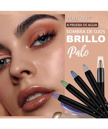 Waterproof Glitter Eyelid Shadow Pen | 16 Colors Shimmer Cream Makeup Highlighter Eyeshadow Crayon (#13) - Buy Online on GoSupps.com
