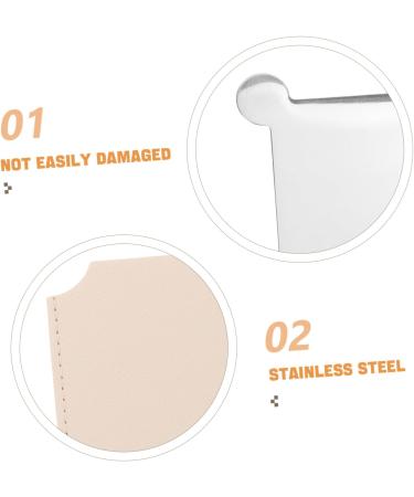 Palette Maquillage Acier Inoxydable pour Fond de Teint et Fard Paupi res Palette de M lange Compacte et Portable Outil de Maquillage pour Teint et Nail Art pour Voyage - Buy Online on GoSupps.com