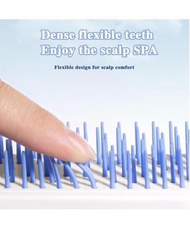 Self-Cleaning Anti-Static Massage Comb Easy Clean Hair Brush with Retractable Bristles One-Pull Clean Massage Comb with Retractable Bristles Hair Styling Tools for Women (Color : 3pcs-White) - Buy Online on GoSupps.com