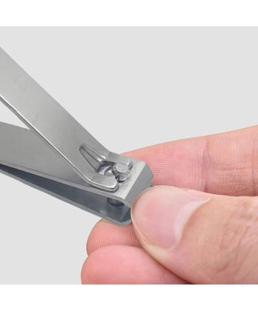 FURLOU Nail Clipper Straight Mouth Steel Nail Manicure Pedicure Cutter Trimmer Cuticle Nippers for Nail Care Trimmer - Buy Online on GoSupps.com