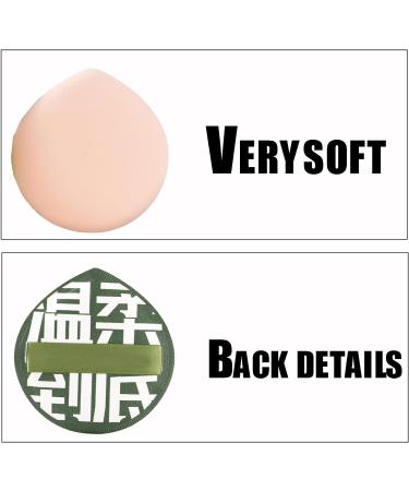2 Pcs Super Soft Foundation Sponges - Quick Makeup Application for Liquid and Powder Products - Buy Online on GoSupps.com