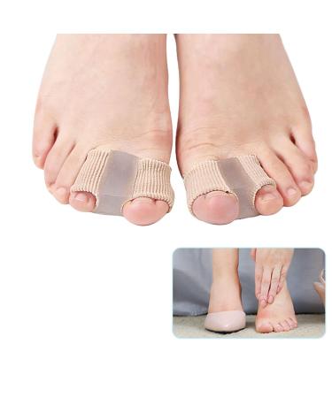 4-Piece Toe Spreader & Double Hole Straightener for Hammer Toes | Comfortable Soft Support for Men & Women - Buy Online on GoSupps.com