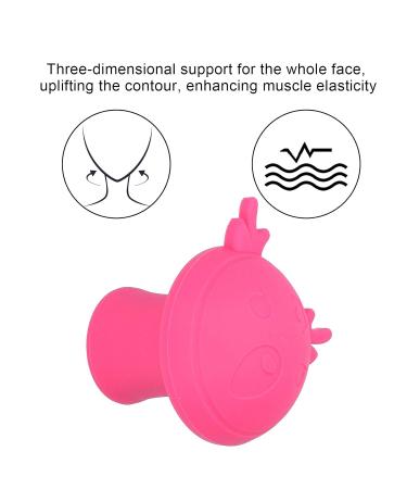 Silicone Jaw Exerciser for Face Slimming & Neck Toning - Rose Red Fawn - Buy Online on GoSupps.com