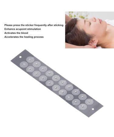 Shop 100 Pcs Ear Acupuncture Stickers - Safe Auriculotherapy for Pain Relief & Blood Circulation - Buy Online on GoSupps.com