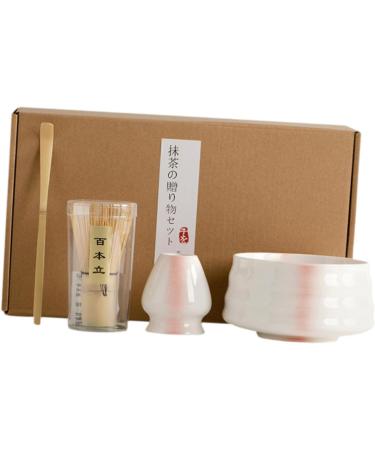 FytStycale Matcha Tea Set Matcha Ceremony Kit Handmade Matcha Whisk and Stand Japanese Matcha Set Vertical Lines - Buy Online on GoSupps.com