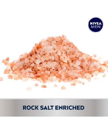 NIVEA MEN Deep Clean Rock Salts Body Wash - Exfoliating 3 Pack (16.9 Fl Oz Each) - Buy Online on GoSupps.com