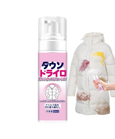 Clothes Cleaner Spray Household Dry Foam Cleaning | Cloth Stain Remover for Down Jacket Down Wear Cloth Polished Fabrics and Sofa Rowces Regular Version