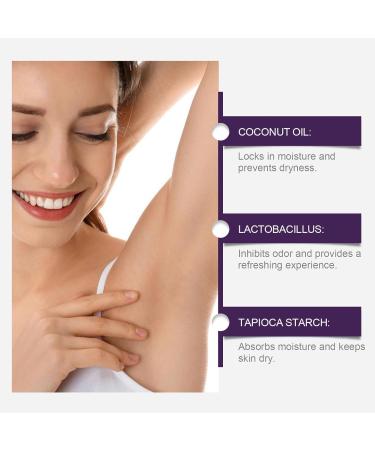 Everywhere Deodorant with Probiotics The Natural Deodorant Underarm Deodorizing Cream Fights Odor and Bacteria Helps to Improve Skin Naturally Absorbs Moisture (3 Pcs) - Buy Online on GoSupps.com