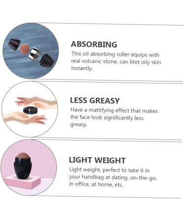 NOLITOY 6pcs Facial Volcano Oil Remover Skin Care Tools Facial Tool Facial Roller Face Massager 5X2.9X2.9CMx6pcs Whitex6pcs - Buy Online on GoSupps.com